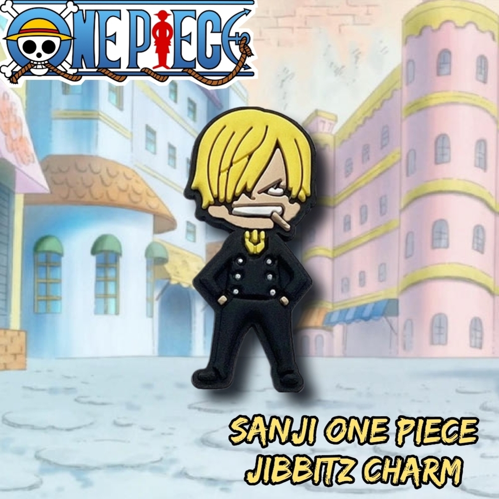 💖3 Charms for $9💖 Sanji One Piece Croc Charm
